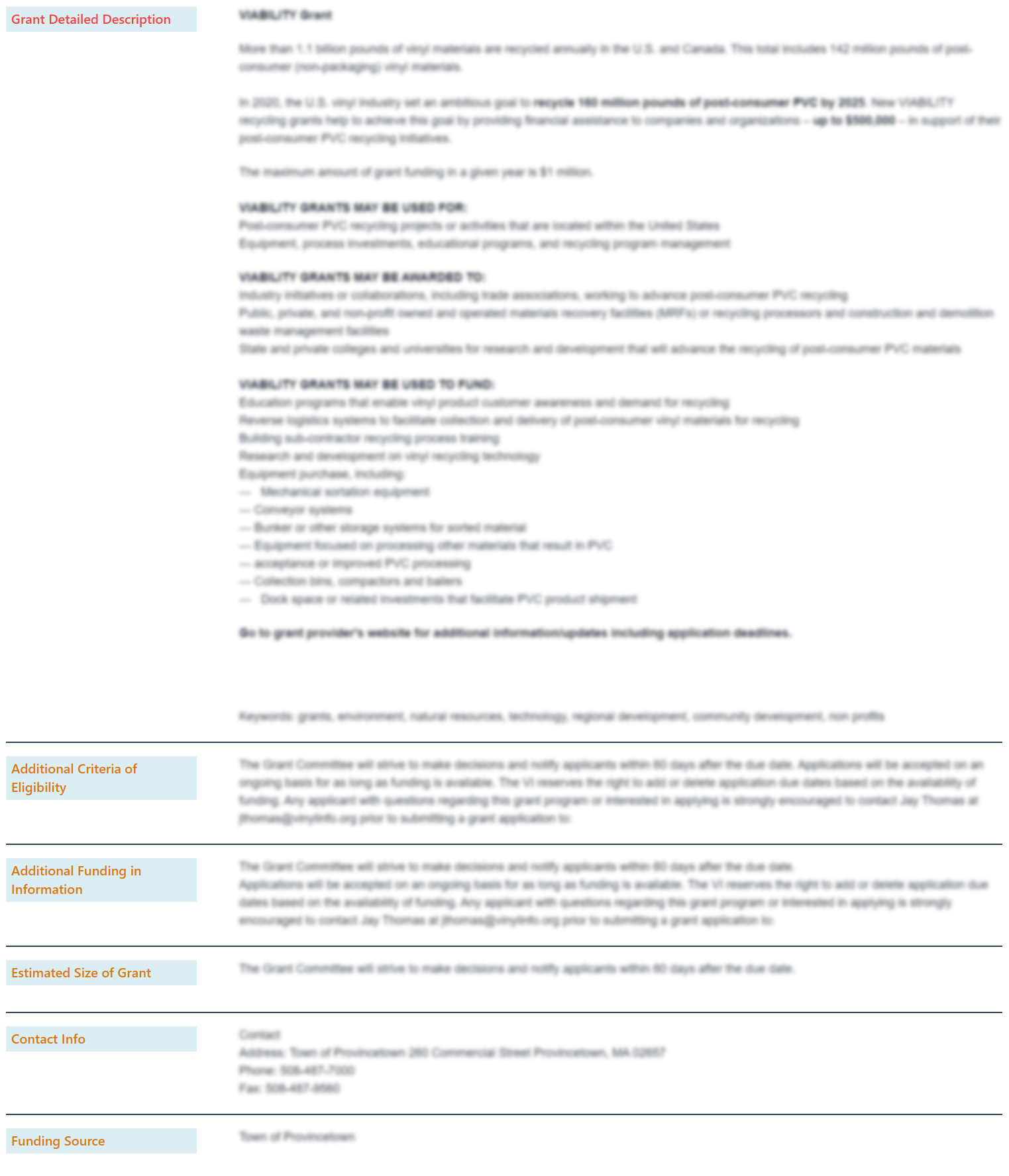 Grant Portal - Measuring Urban Green Space Grant Impact 12347